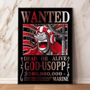 Poster Wanted One Piece God Usopp