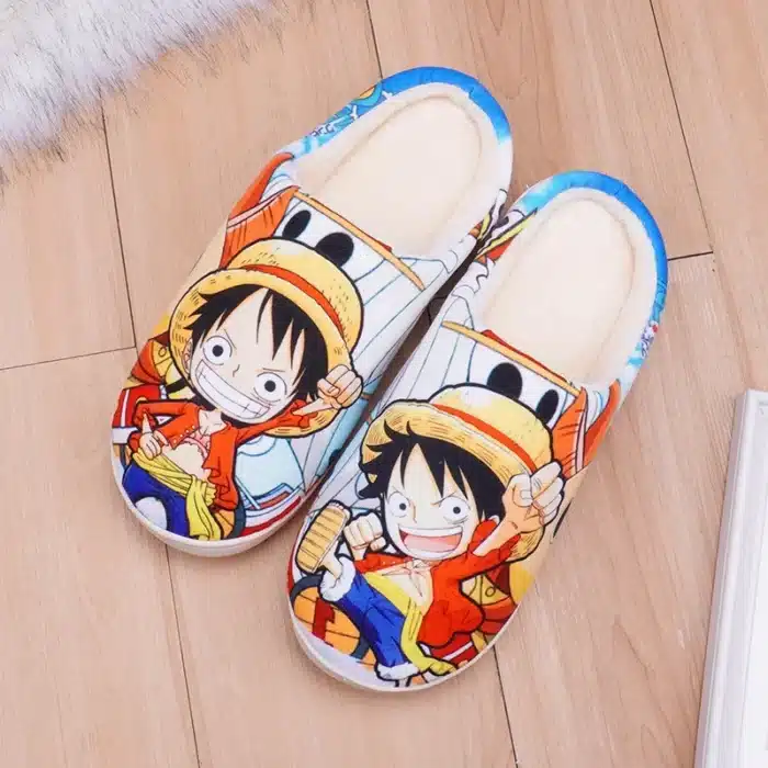 Chaussons Chibi Luffy One piece 1