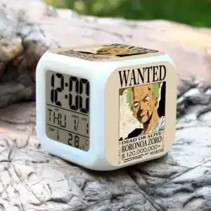 Réveil Wanted Zoro 1