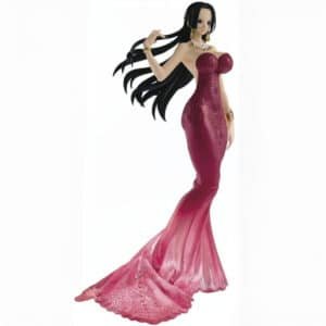 Figurine One Piece Hancock Robe Cérémonie Rouge