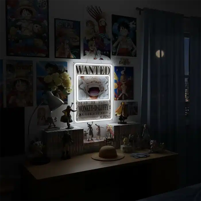 Neon Wanted Luffy One Piece 1