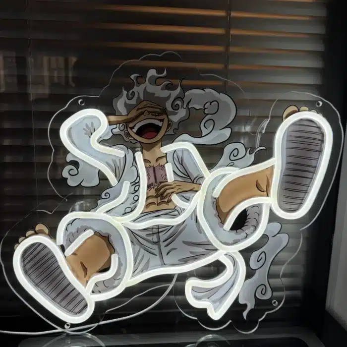 Néon Luffy Gear 5 One Piece 1