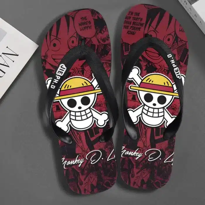 Tongs One Piece Mugiwara Rouge 1