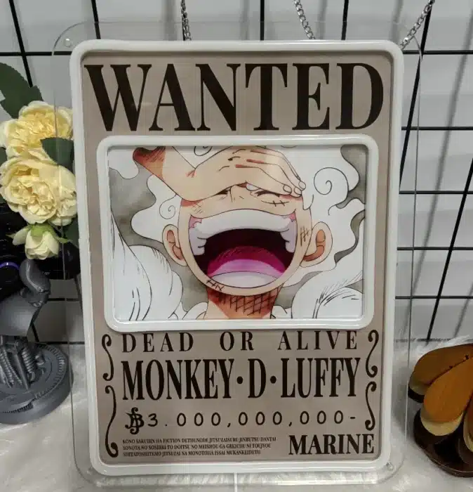 Neon Wanted Luffy One Piece 3