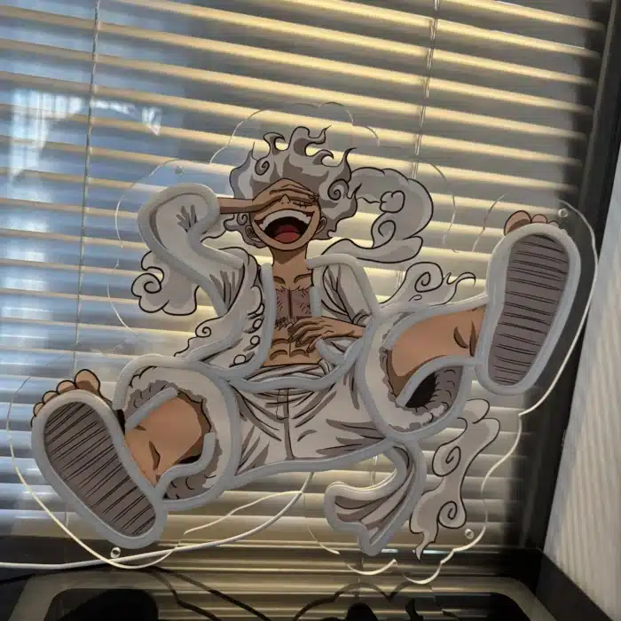 Néon Luffy Gear 5 One Piece 2