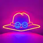 Neon Chapeau Ace One Piece 1