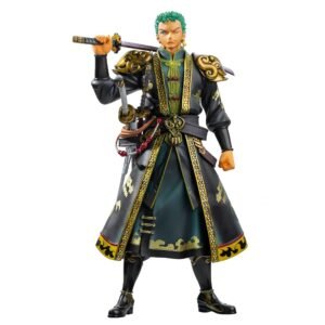 Figurine Zoro Armure Noir et Or One Piece
