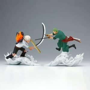 Duo Figurines Zoro VS S-Hawk Egghead One Piece