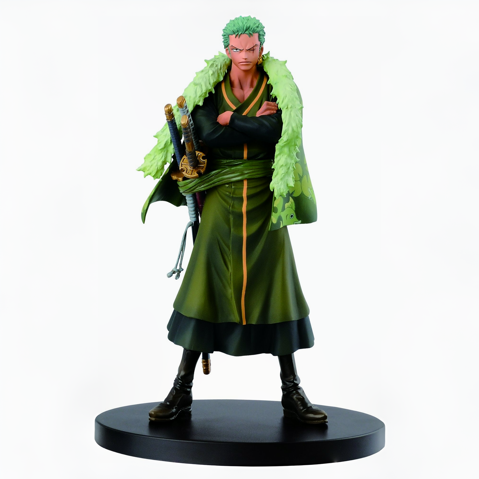 Figurine Zoro Manteau Fourrure 15ème Anniversaire One Piece