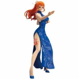 Figurine Nami Robe Chinoise Bleue One Piece