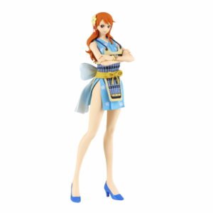 Figurine Nami Onigashima Bleu One Piece